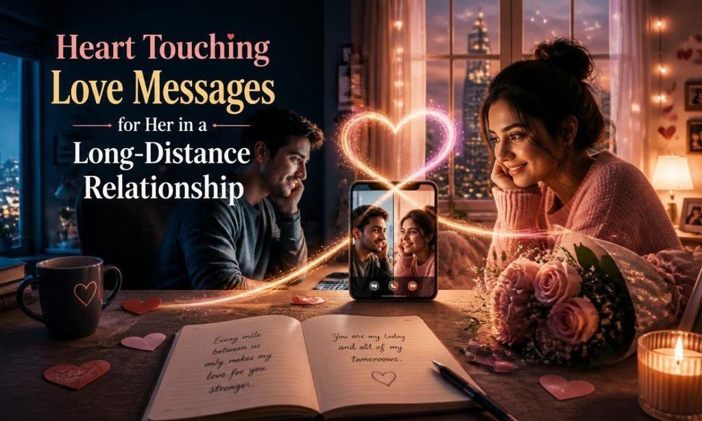 Heart Touching Love Messages for Her in a Long-Distance Relationship