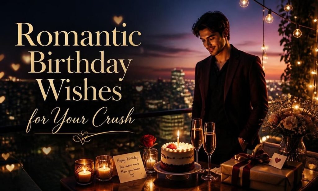 Romantic Birthday Wishes for Your Crush