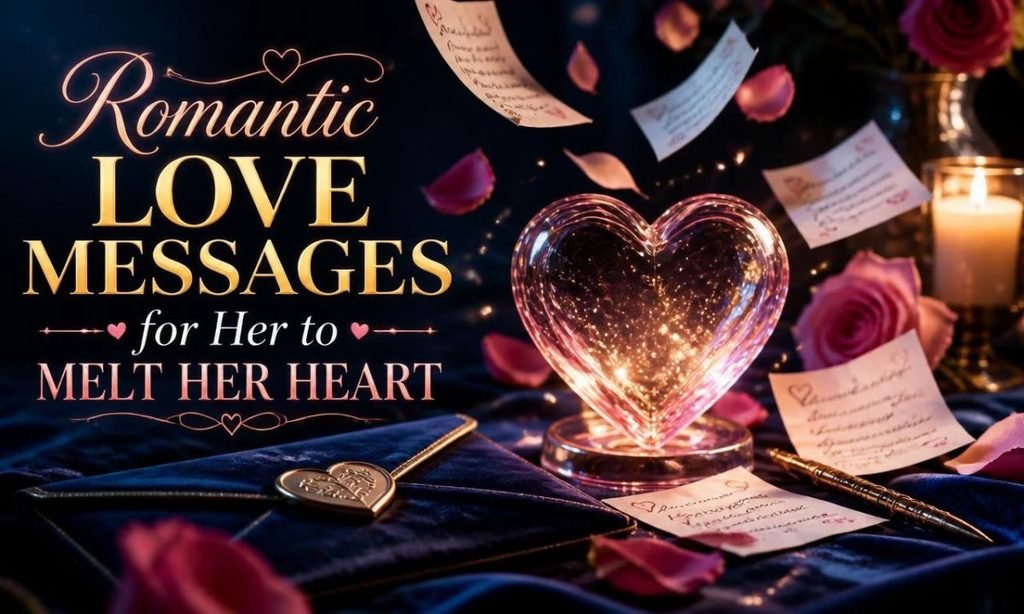 Romantic Love Messages for Her to Melt Her Heart